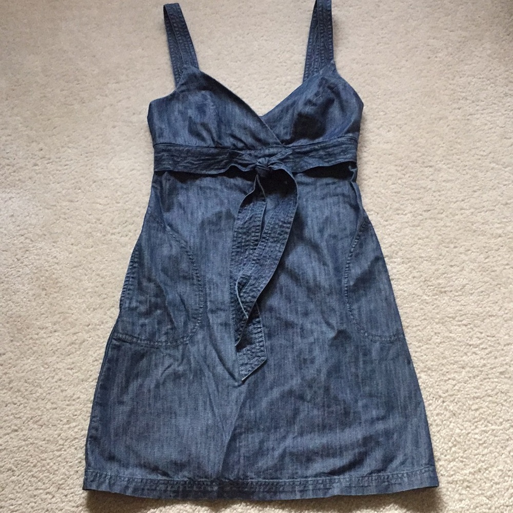 Denim dress